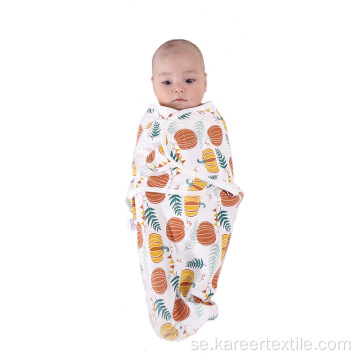 Filt swaddle wrap lämnar swaddle nyfödd wrap filt